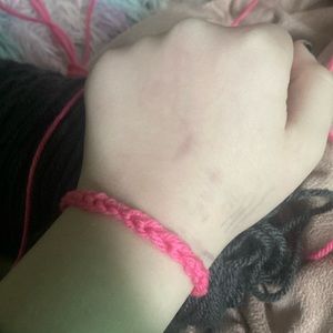 Pink bracelet